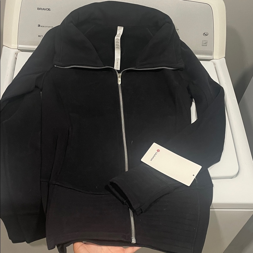 lululemon athletica Black Bomber Jacket
